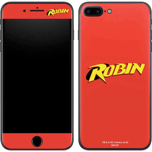 DC Comics Robin Official Logo iPhone 8 Plus Skin